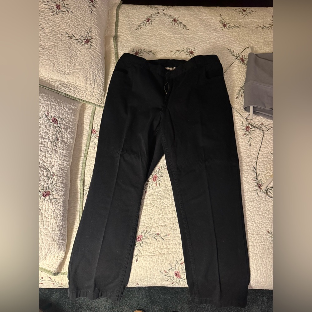 Woman Within Black Jeans 18W Petite